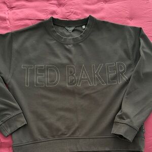 Ted Baker Charcoal Crewneck Sweater